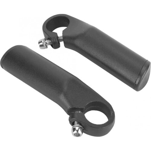 1 Pair Bike Horn Rest Handlebar Bike Vice Handlebar Bicycle Aluminum Barend Bar Bike Small Auxiliary Handlebar Vice Rest Handle