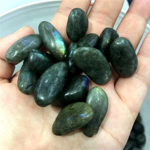 100G Natural colorful Labradorite feldspar crystal crystal overturn stone crystal healing specimen gem mineral specimen