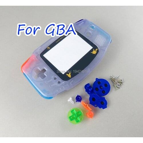 12sets For Game Boy Advance GBA Console Dreamy Full Set Housing Shell Color FOR GBA Screws