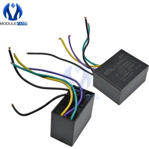 5 Five Wire CBB61 500V/450V AC Motor Speed Run Capacitor Fan Refrigerator Start Capacitor Terminal Ceiling Fan CBB Motor