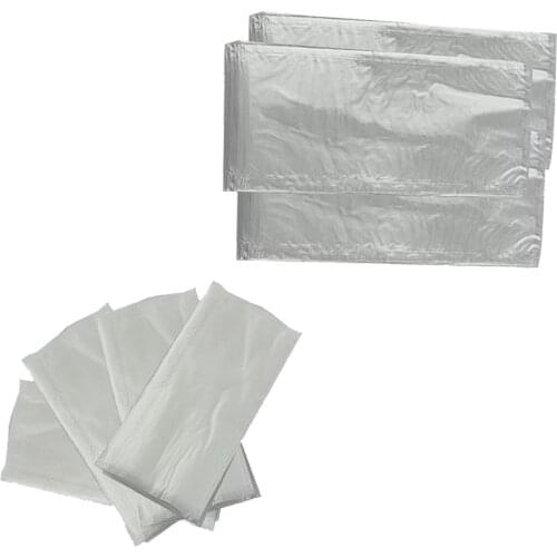 50 Pieces 60x120mm & 70x150mm PVA Carp Fishing Bags Quick Water Soluble Bait Bag for Solid Baits Carp Fishing Accessories