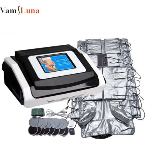 20 Airbags Pressotherapy Air Pressure Massager Machine Lymphatic Drainage Detox EMS Body Slimming Weight-Lossing DDS