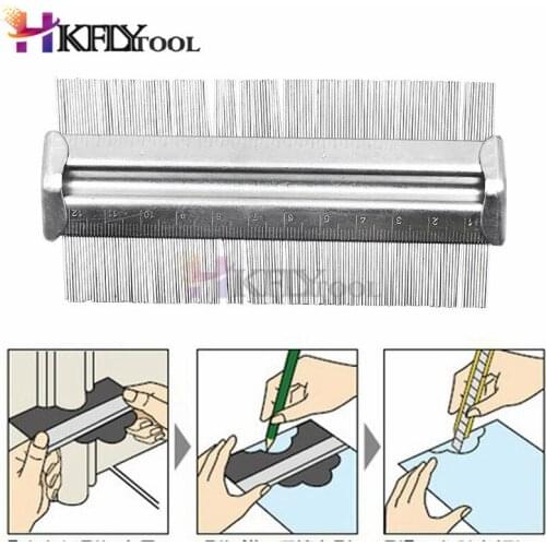 125mm Metal Professional Contour Profile Gauge Guage Tiling Laminate Tiles General Tools Contour Gauge Duplicator