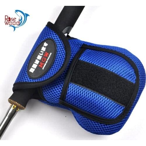 RoseWood 1pc Portable Fishing Reel Bag Cotton Protective Case Cover Holder Pouch Baitcasting Fishing Reel Bag Free Shipping