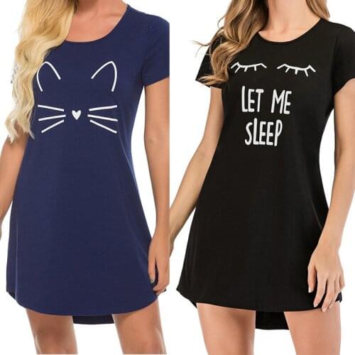 LUXSUNN Women's Nightgowns Made Of Cotton