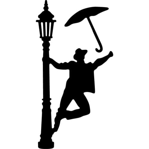 Metal Cutting Dies For Scrapbooking Embossing Die Men carry Umbrella Cut Dies DIY Paper Cards Craft Stencils