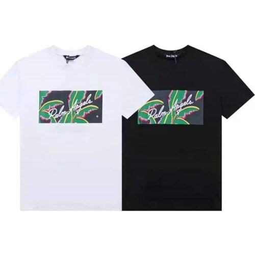 Palm Angels - Mens and Womens Short Sleeve, Tide Style, Letter Print Brand, Casual Fashion t-shirt boyfriend gift