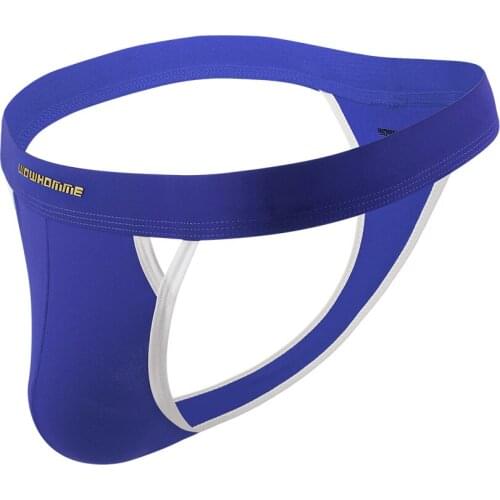 Men Sexy Nylon Thongs Personal Briefs Bikini G-string Thong Jocks Tanga Underwear Shorts Exotic Low Rise T-back Panties Male