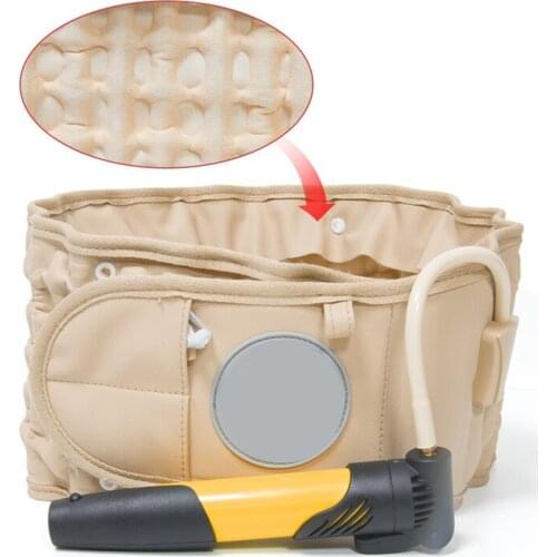 Lumbar Back Belt Support Traction Air Decompression Pain Relieve Inflatable Massager Waist Protect Massager Waist Protect #P-3