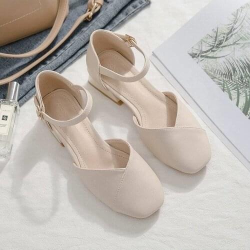 Shoes Women Slippers Sandals Womens 2021 New Summer Heel Heel Sandales Femmes