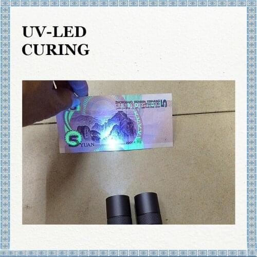 Imported Korea SVC 5W UV LED 365nm UV Flashlight for Fluorescent Detection UV Lamp