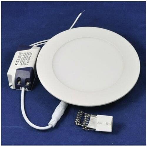 Ulter thin Round suspended led panel light 3W 4W 6W 9W 12W 15W 18W 24W LED spot led lamp Kitchen Light AC85-265V Free Shipping