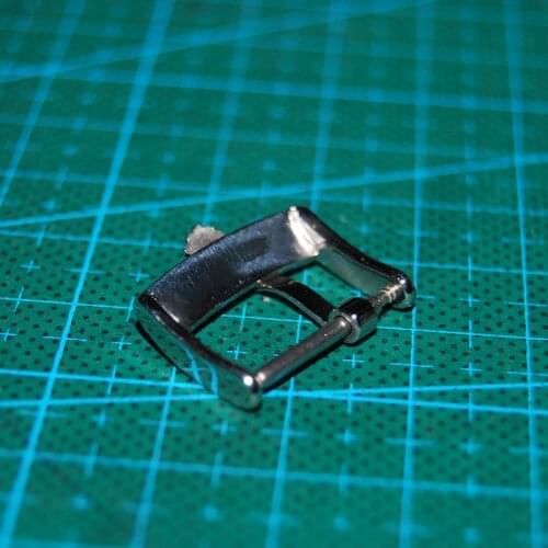 16mm 18mm Stainless SteelSilver Glaze surface Watch Band Clasp Watchbands Buckle