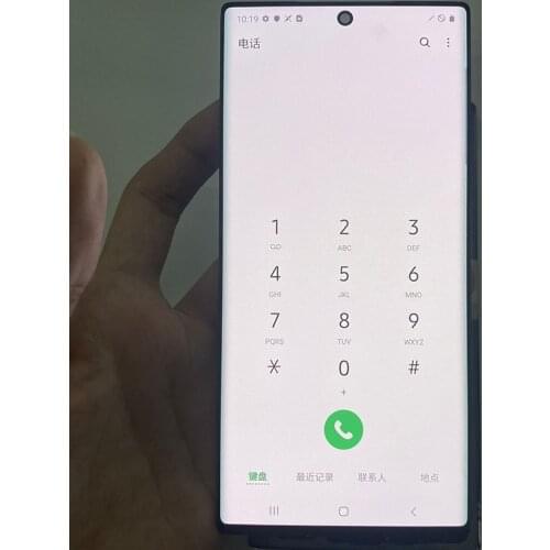 Super AMOLED LCD For Samsung Note 10 LCD Display N970F Touch Screen Digitizer For Samsung Note10 Note 10 Screen Dead spot