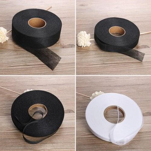 1Roll 100meters Wonder Web Iron On Hemming Tape Single-sided Adhesive Fabric Roll Clothes Sewing Turn up Hem DIY Craft 2019 New