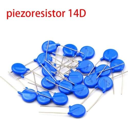 10PCS piezoresistor 14D151K 14D201K 14D220K 14D221K 14D270K 14D431K 14D470K 14D471K 14D561K 14D621K 14D680K 14D821K Varistor