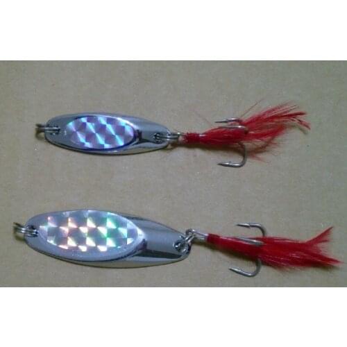 Fishing lure spoon /spinner 14g fishing bait ,20pcs