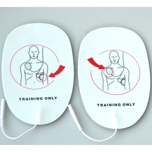 20Pack/Lot AED Training Device Patches First Aid Replacement Pads For Adult Training Universal Trainer