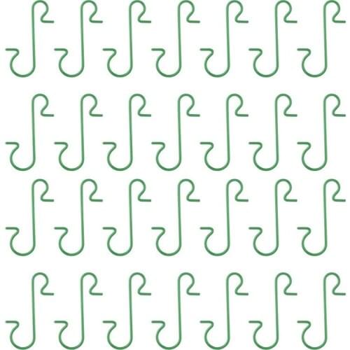 200Pcs Christmas Bauble Ornament Hooks Metal Hanger Mini Hooks for Hanging Xmas Tree Decoration