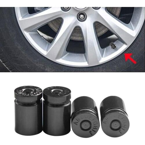 4x Car Truck Motorcycle Bike Wheel Tire Stem Valve Caps Dust Covers