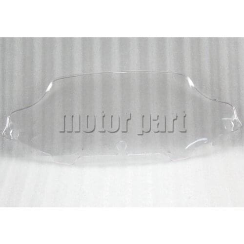 8" Motorcycle Windscreen For 1996-2013 Harley Touring Electra Glide Ultra Classic FLHTC FLHT FLHX FLHTCU Windshield Clear