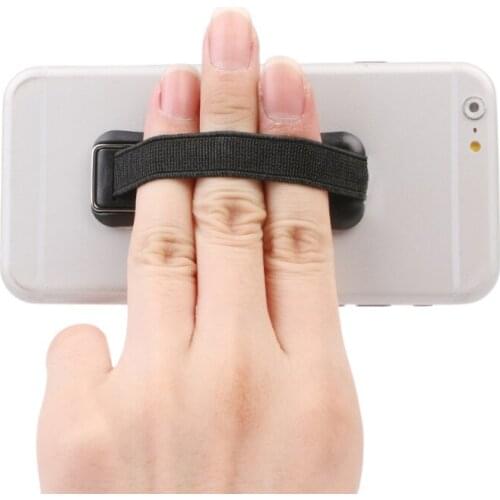 Free shipping Finger Grip Elastic Band Strap Phone Holder Ring Stand for Mobile Phones Tablets