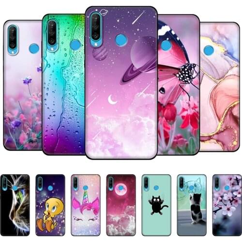For honor 20s case silicon tpu soft phone cover for huawei honor 20 S back bumper etui coque full protection black tpu case