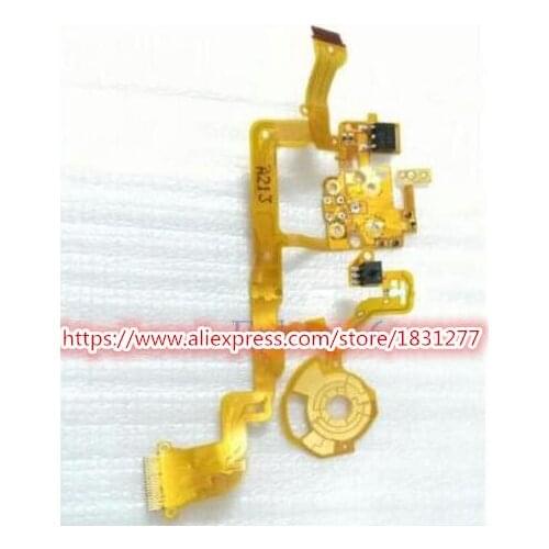 Free shipping Original digital camera repair replacement parts EOS 7D top cover function mode dial cable for Canon