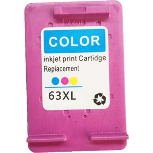 GIAUSA 663XL Cartridge Compatible for hp 63 XL Ink Cartridge for hp63 Deskjet 1110 2130 2131 2132 3630 3830 4510 4520 4650 4652