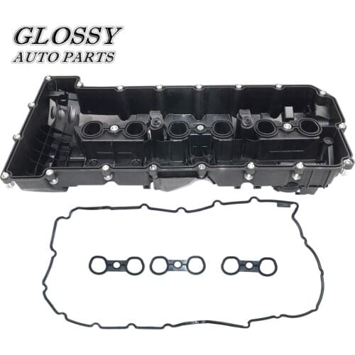 AP03 Engine Cylinder Valve Cover & Gasket 11127552281 N52 N53 For BMW 128i 328i 528i X1 X3 X5 Z4