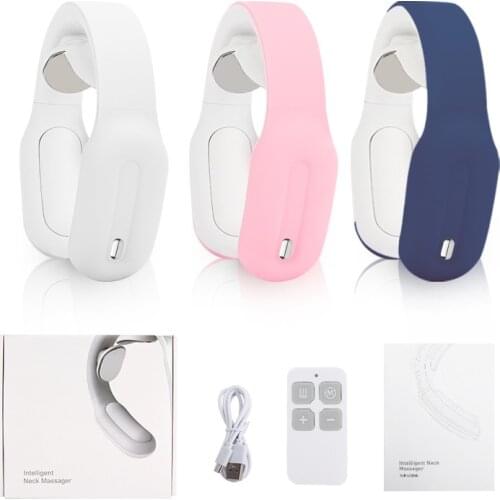 Electric Neck and Shoulder Massager Pain Relief Tool Health Care Relaxation Cervical Vertebra Physiotherapy Health Care Massage