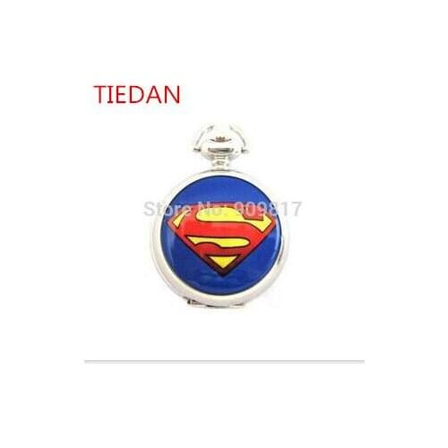 Fashion Silver enamel Pocket Watch Men Boy Watches Gift High Quality POL853