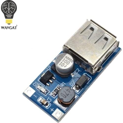 SUQ DC-DC USB Output charger step up Power Boost Module 0.9V ~ 5V to 5V 600MA USB Mobile Power Boost Board