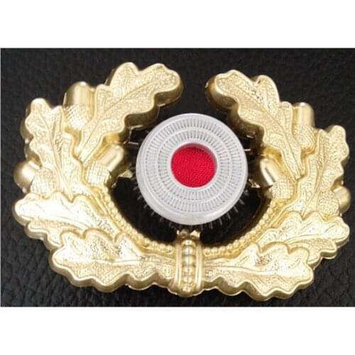 WW2 Pilot Tactical Badge Luftwaffe General Visor Cap Wreath and Cockade Kriegsmarine Repro Peugeot Brooch Pin Custom