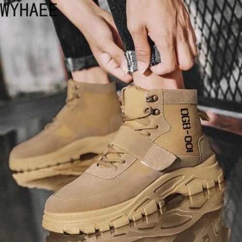 WYHAEE Men's Classic Boots