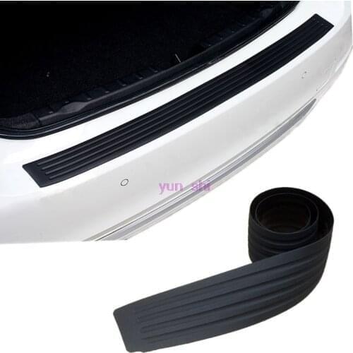 FOR BMW 5 Series G30 528Li 530Li 540Li Car Trunk Guard Plate Sticker Covers Rear Bumper Rubber Protection Accessories