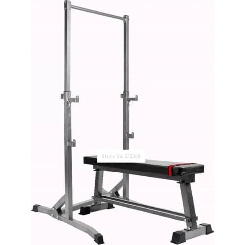 Single bar+Fitness Chair Lead-up Squatting Indoor Single Bar Suspension Fitness Shaping Sports Fitness Equipment