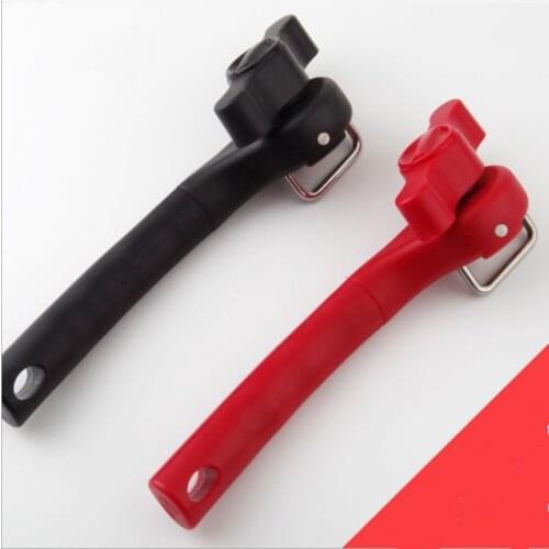 1pcs Household Kitchen Tools Easy Manual Metal Can Opener Professional Effortless Stainless Steel Openers with Turn Knob