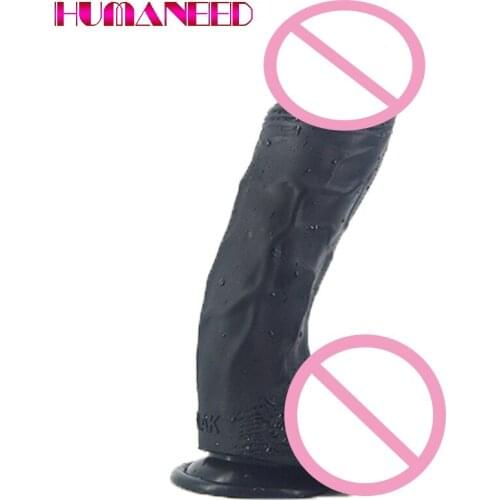 24*6cm Sexy Huge Horse Dildo Female Masturbator Super Soft Realistic Penis Double-layer Silicone with Suction Cup Women Big Dick