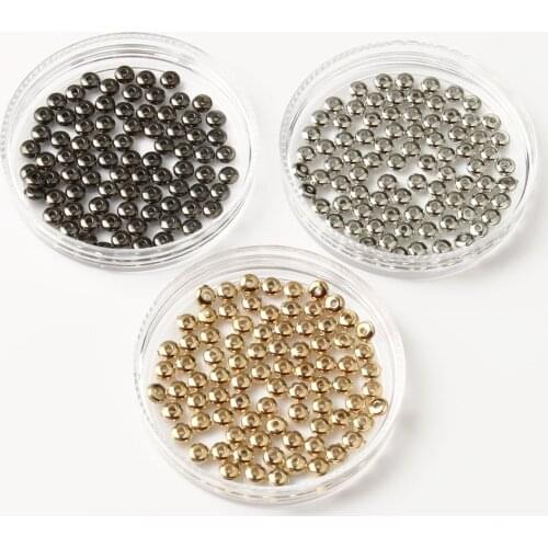 4/6mm CCB Charm Spacer Beads Wheel Bead Flat Round Loose Beads for Jewelry Making DIY Bracelet Findings Supplies