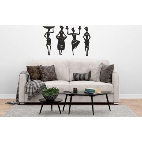 African Women Wall Decoration, office decoration Laser Cut, Wooden Decorative Table