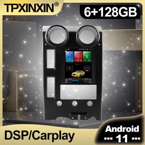 128G Android 11 Tesla Vertical Screen Car Radio For Hummer H2 2002 - 2009 Multimedia Auto DVD Player Navigation Stereo GPS 2 din