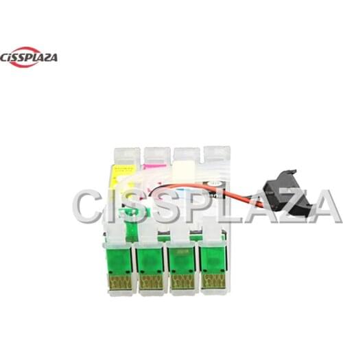 CISSPLAZA 1SET Europe T603XL 603XL CISS ink Cartridges with ARC Compatible for epson WF-2810 WF-2830 WF-2835 WF-2850 printer cis