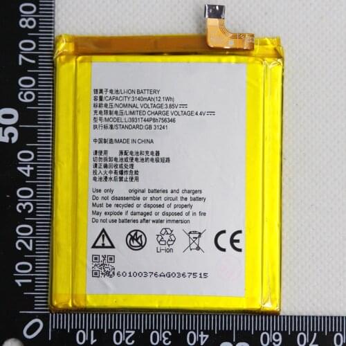 ISUNOO 3140mAh LI3931T44P8H756346 Battery For ZTE Axon 7 5.5inch A2017 Battery With Repair Tools