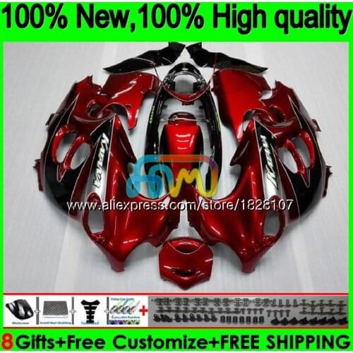 Body For SUZUKI KATANA GSXF 750 600 GSXF600 03 04 05 06 07 34BS.0 GSX600F GSXF750 2003 2004 2005 2006 2007 Fairing Metal Red blk