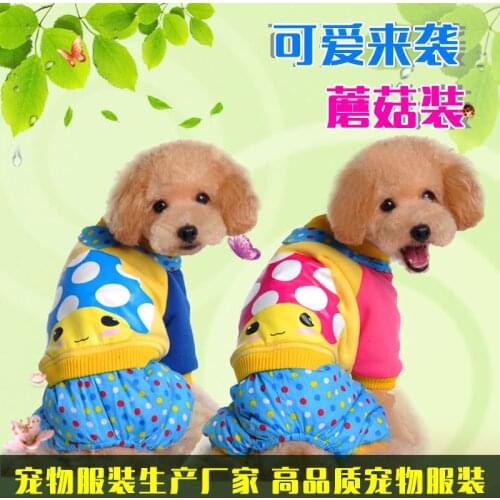 Manufacturers selling pet dog clothes qiu dong High quality pet clothes Lovely to winter jacket