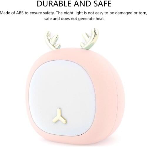 LED Cabinet Light Battery RGB Blue Deer Lights Dimmable Under Shelf Kitchen Counter Lighting Remote Controller Night Light