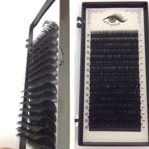 0.12mm LASH,16Rows,Faux mink individual eyelash extension, volume lashes extension for professionals,soft mink eyelash extension