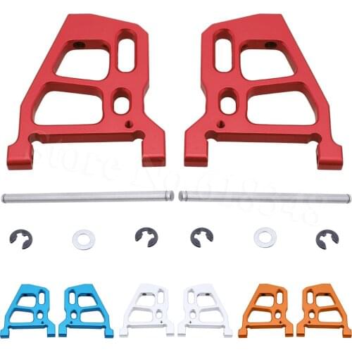 1 pair Front Lower Suspension Arm with pins For RC Car FS Racing 1/10 Desert Buggy 53632 Baja Upgrade Parts