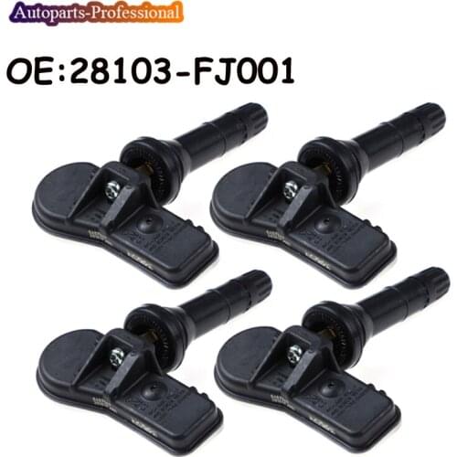 4 PCS 28103-FJ001 28103FJ001 28103FJ002 For Subaru Forester Impreza Justy Legacy Outpack Trezia WRX XV TPMS Tire Pressure Sensor